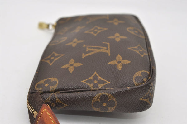 Authentic Louis Vuitton Monogram Pouch For Bucket PM LV 1726I