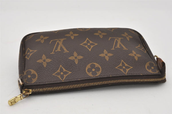 Authentic Louis Vuitton Monogram Pouch For Bucket PM LV 1726I