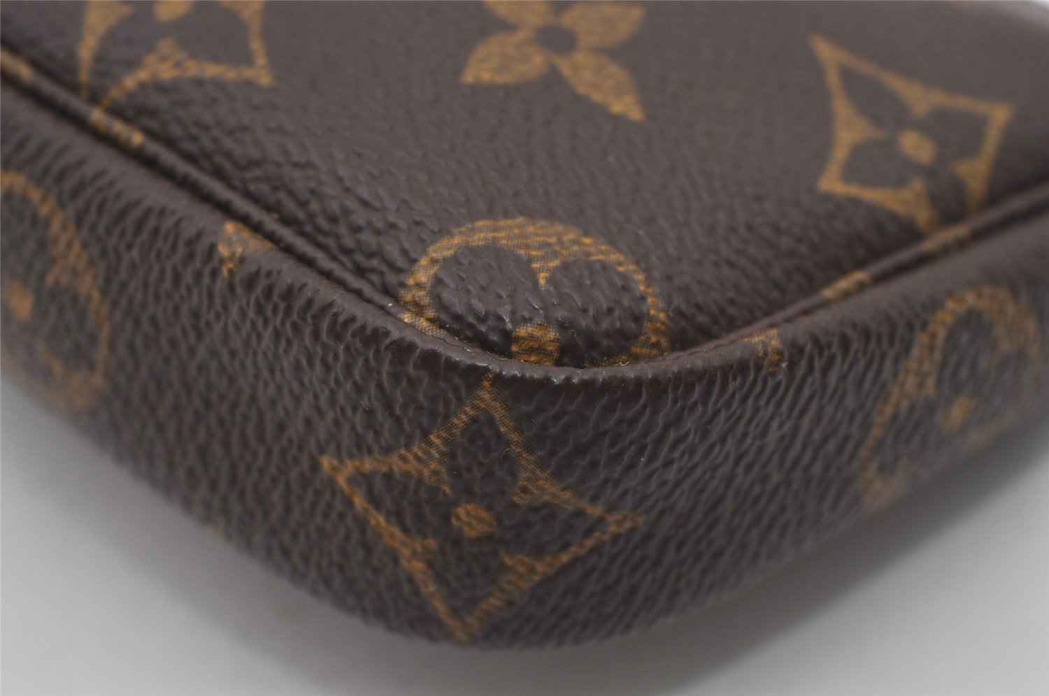 Authentic Louis Vuitton Monogram Pouch For Bucket PM LV 1726I