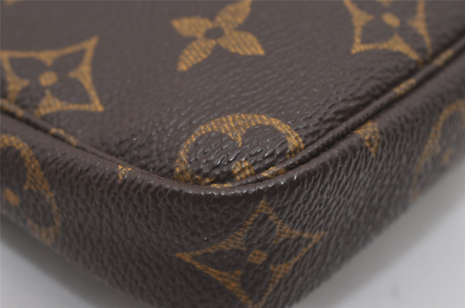 Authentic Louis Vuitton Monogram Pouch For Bucket PM LV 1726I
