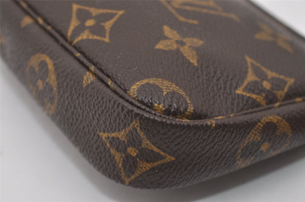 Authentic Louis Vuitton Monogram Pouch For Bucket PM LV 1726I