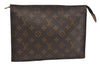Auth Louis Vuitton Monogram Poche Toilette 26 Cosmetics Pouch Old Model LV 1728I