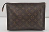 Auth Louis Vuitton Monogram Poche Toilette 26 Cosmetics Pouch Old Model LV 1728I