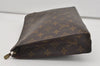 Auth Louis Vuitton Monogram Poche Toilette 26 Cosmetics Pouch Old Model LV 1728I