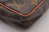 Auth Louis Vuitton Monogram Mini Poche Danube Shoulder Cross Bag Old Model 1729I
