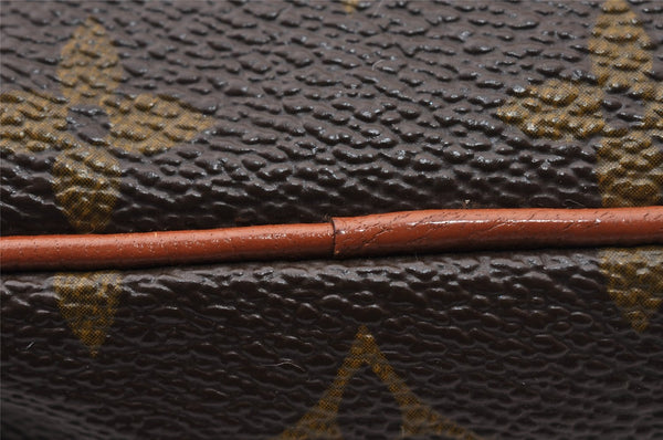 Auth Louis Vuitton Monogram Mini Poche Danube Shoulder Cross Bag Old Model 1729I