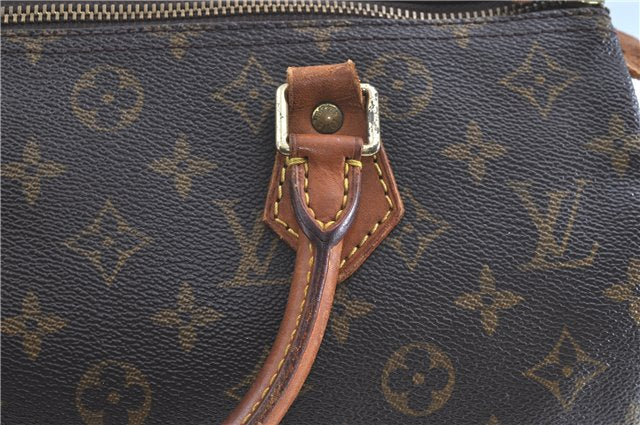 Authentic LOUIS VUITTON Monogram Speedy 30 Hand Bag M41526 LV 1731A