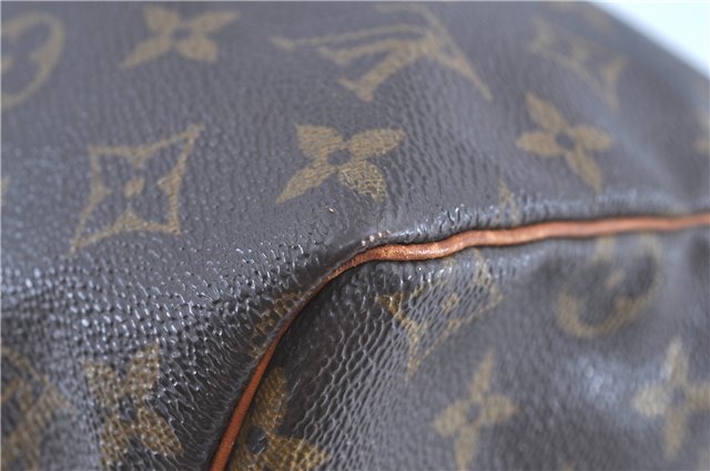 Authentic LOUIS VUITTON Monogram Speedy 30 Hand Bag M41526 LV 1731A