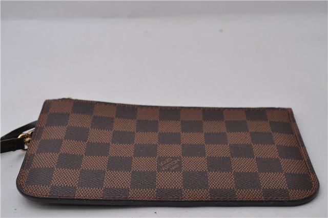 Authentic Louis Vuitton Damier Neverfull Pouch Purse Clutch LV 1733D