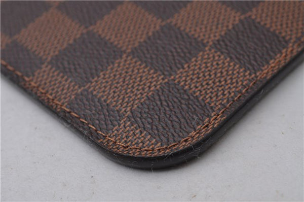 Authentic Louis Vuitton Damier Neverfull Pouch Purse Clutch LV 1733D