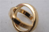 Authentic HERMES Scarf Ring Cosmos Bijouterie Fantaisie Gold Box 1734D