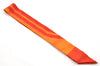 Authentic HERMES Twilly Scarf Silk Line Design Red Orange Box 1734E