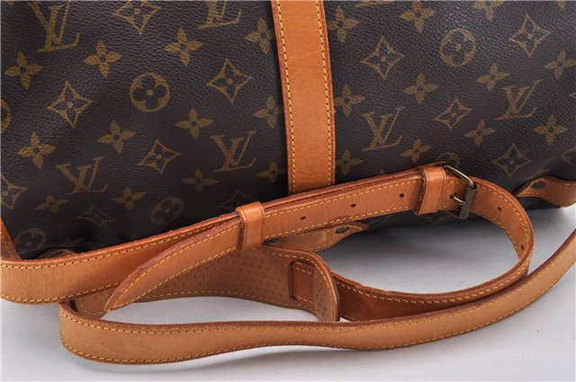 Authentic Louis Vuitton Monogram Saumur 35 Shoulder Cross Bag M42254 LV 1734F