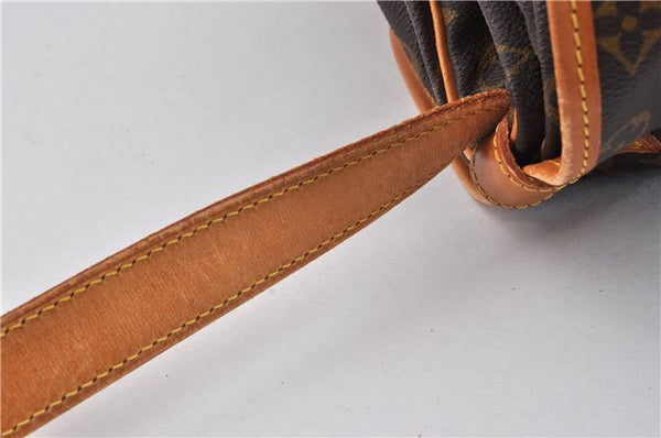 Authentic Louis Vuitton Monogram Saumur 35 Shoulder Cross Bag M42254 LV 1734F