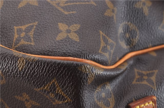 Authentic Louis Vuitton Monogram Saumur 35 Shoulder Cross Bag M42254 LV 1734F