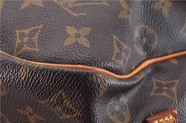 Authentic Louis Vuitton Monogram Saumur 35 Shoulder Cross Bag M42254 LV 1734F