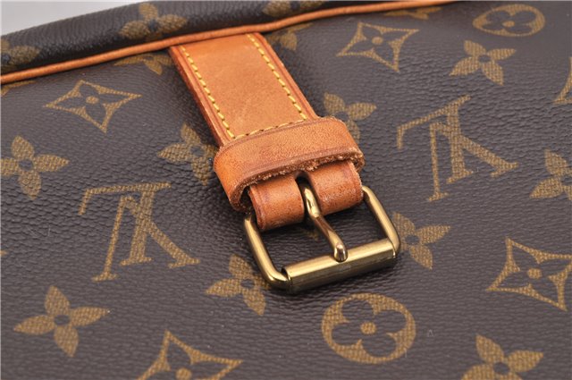 Authentic Louis Vuitton Monogram Saumur 35 Shoulder Cross Bag M42254 LV 1734F