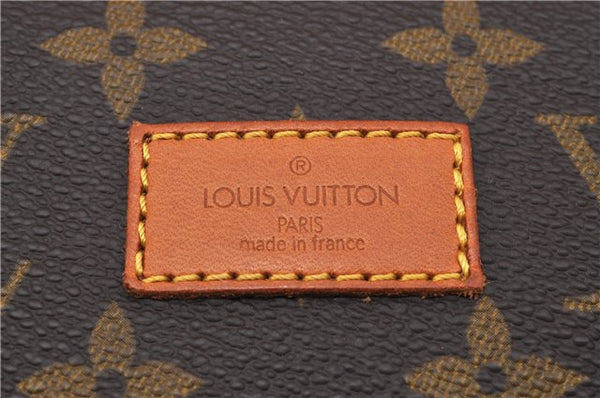 Authentic Louis Vuitton Monogram Saumur 35 Shoulder Cross Bag M42254 LV 1734F