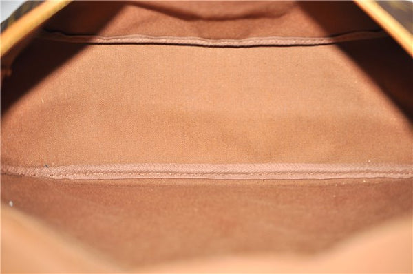 Authentic Louis Vuitton Monogram Saumur 35 Shoulder Cross Bag M42254 LV 1734F