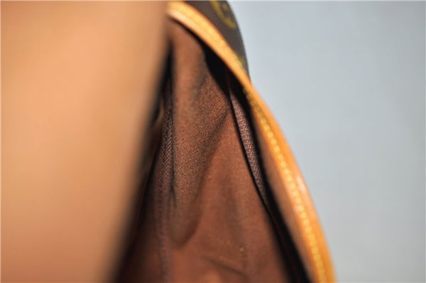 Authentic Louis Vuitton Monogram Saumur 35 Shoulder Cross Bag M42254 LV 1734F