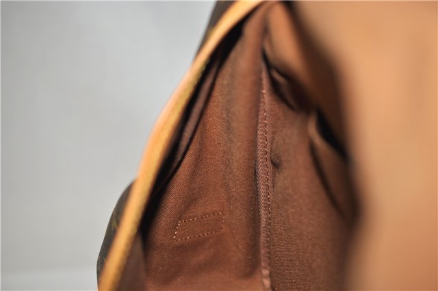 Authentic Louis Vuitton Monogram Saumur 35 Shoulder Cross Bag M42254 LV 1734F