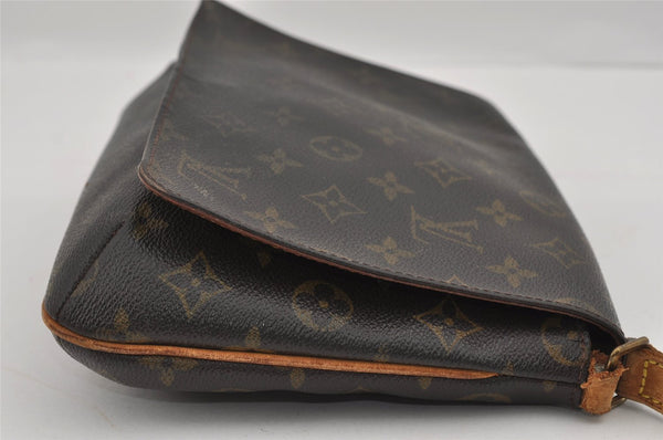 Authentic Louis Vuitton Monogram Musette Tango M51388 Shoulder Bag Junk 1735I