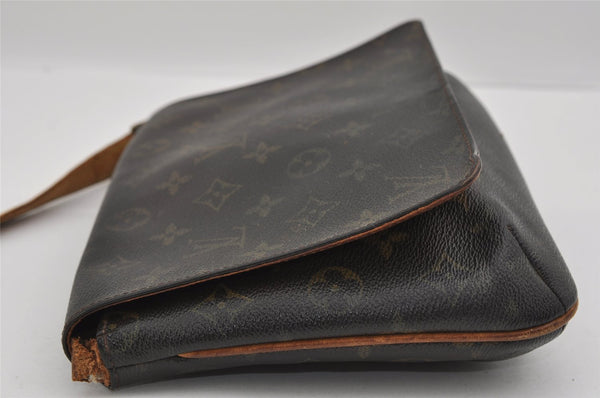 Authentic Louis Vuitton Monogram Musette Tango M51388 Shoulder Bag Junk 1735I
