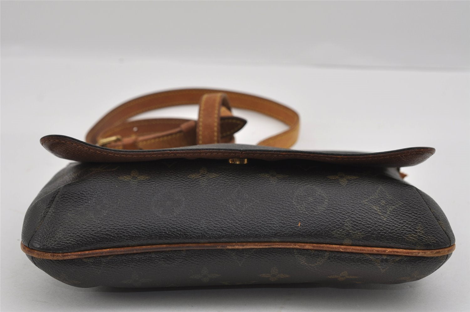 Authentic Louis Vuitton Monogram Musette Tango M51388 Shoulder Bag Junk 1735I