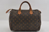 Authentic Louis Vuitton Monogram Speedy 30 Hand Boston Bag M41526 LV 1736I