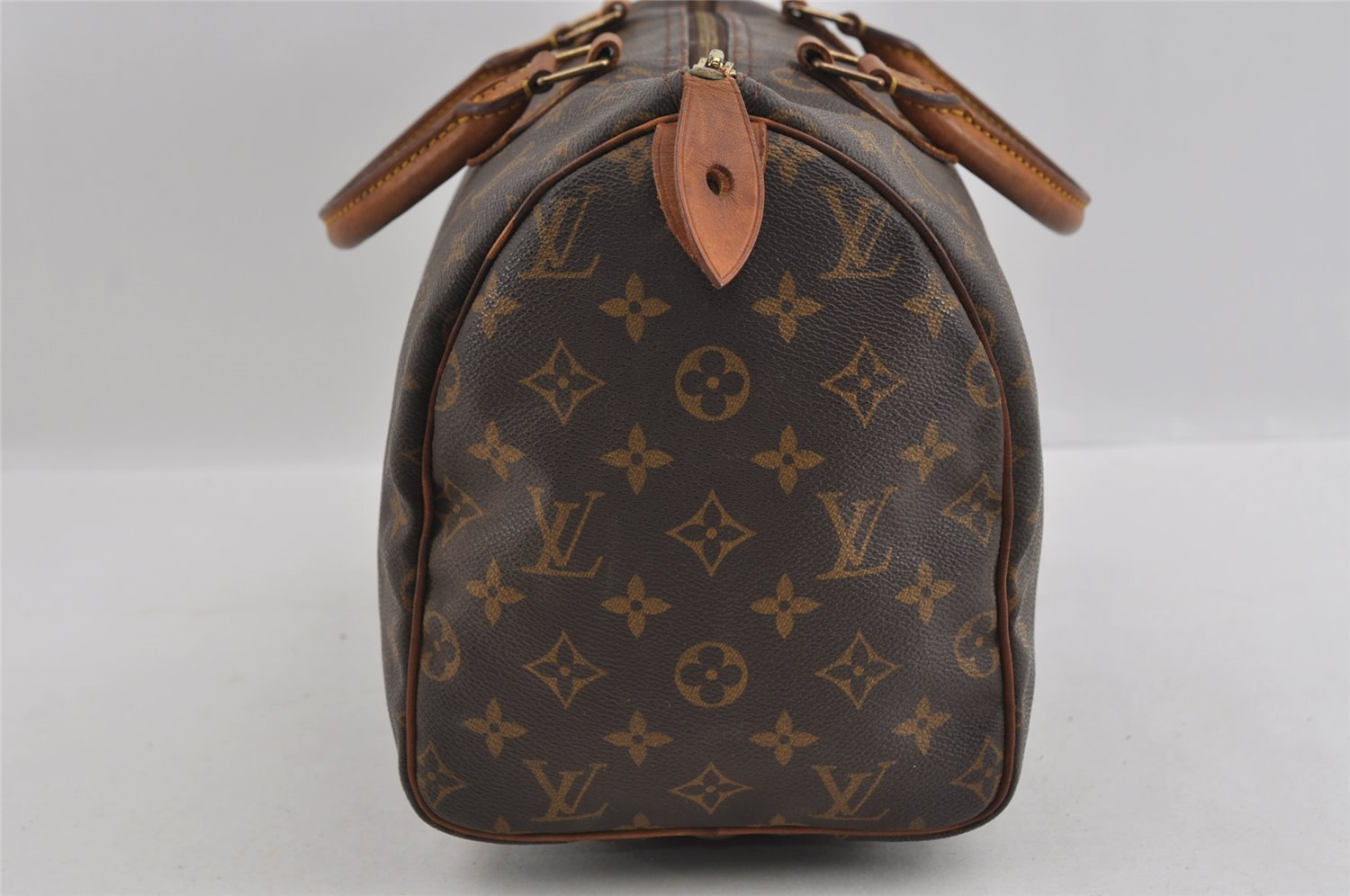 Authentic Louis Vuitton Monogram Speedy 30 Hand Boston Bag M41526 LV 1736I