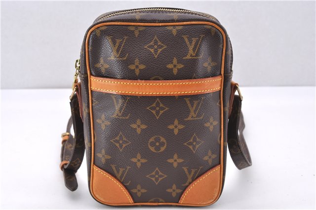Authentic Louis Vuitton Monogram Danube Shoulder Cross Body Bag M45266 LV 1737F