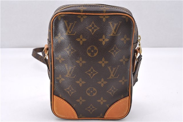 Authentic Louis Vuitton Monogram Danube Shoulder Cross Body Bag M45266 LV 1737F