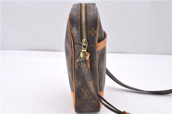 Authentic Louis Vuitton Monogram Danube Shoulder Cross Body Bag M45266 LV 1737F