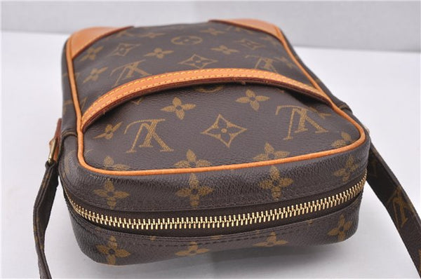 Authentic Louis Vuitton Monogram Danube Shoulder Cross Body Bag M45266 LV 1737F