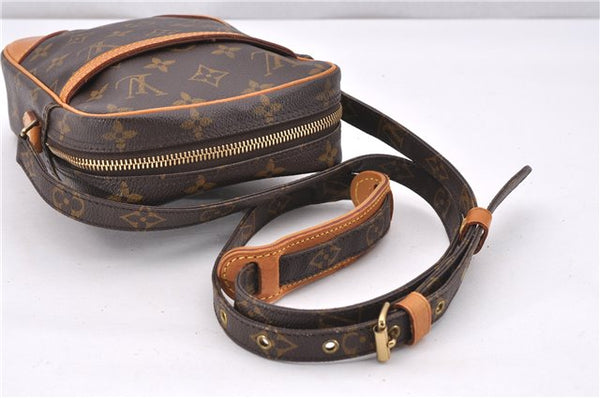 Authentic Louis Vuitton Monogram Danube Shoulder Cross Body Bag M45266 LV 1737F