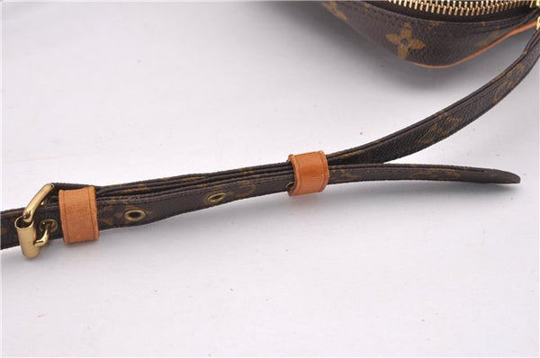 Authentic Louis Vuitton Monogram Danube Shoulder Cross Body Bag M45266 LV 1737F