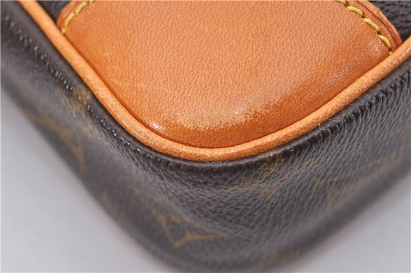 Authentic Louis Vuitton Monogram Danube Shoulder Cross Body Bag M45266 LV 1737F