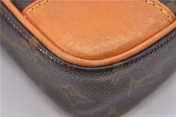 Authentic Louis Vuitton Monogram Danube Shoulder Cross Body Bag M45266 LV 1737F