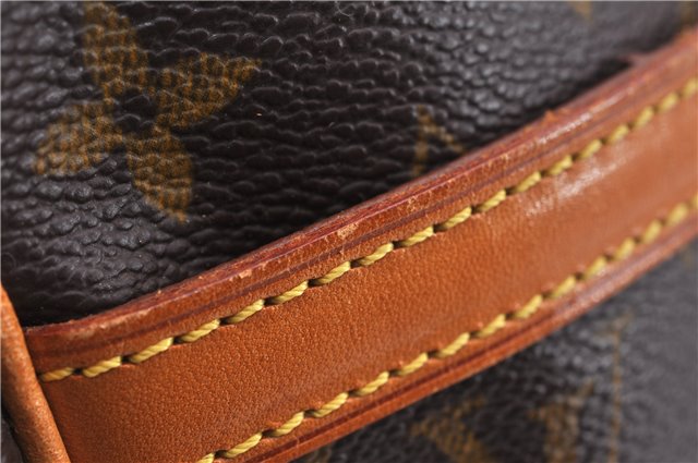 Authentic Louis Vuitton Monogram Danube Shoulder Cross Body Bag M45266 LV 1737F