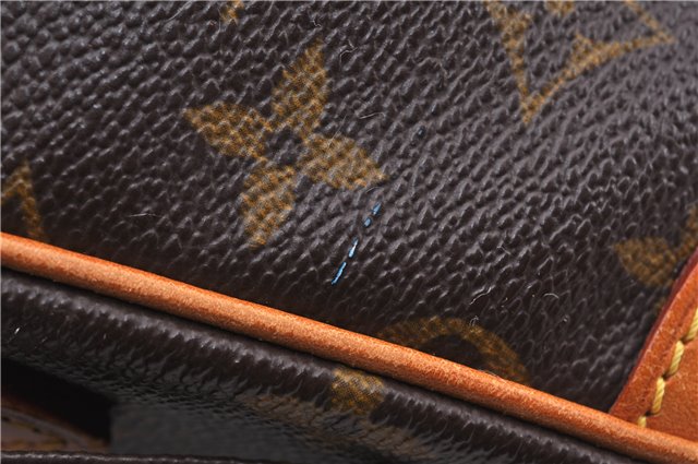 Authentic Louis Vuitton Monogram Danube Shoulder Cross Body Bag M45266 LV 1737F