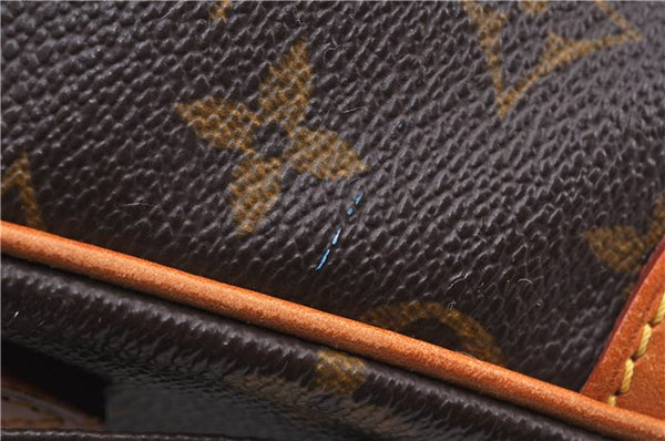 Authentic Louis Vuitton Monogram Danube Shoulder Cross Body Bag M45266 LV 1737F