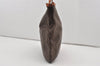 Authentic CELINE Macadam Blason Shoulder Tote Bag PVC Leather Brown 1737I