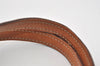 Authentic CELINE Macadam Blason Shoulder Tote Bag PVC Leather Brown 1737I