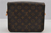 Authentic Louis Vuitton Monogram Cartouchiere MM M51253 Shoulder Cross Bag 1738F