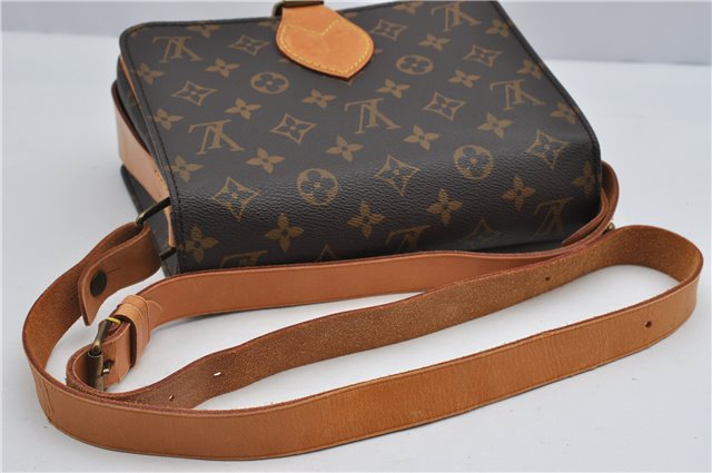 Authentic Louis Vuitton Monogram Cartouchiere MM M51253 Shoulder Cross Bag 1738F