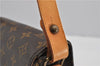 Authentic Louis Vuitton Monogram Cartouchiere MM M51253 Shoulder Cross Bag 1738F