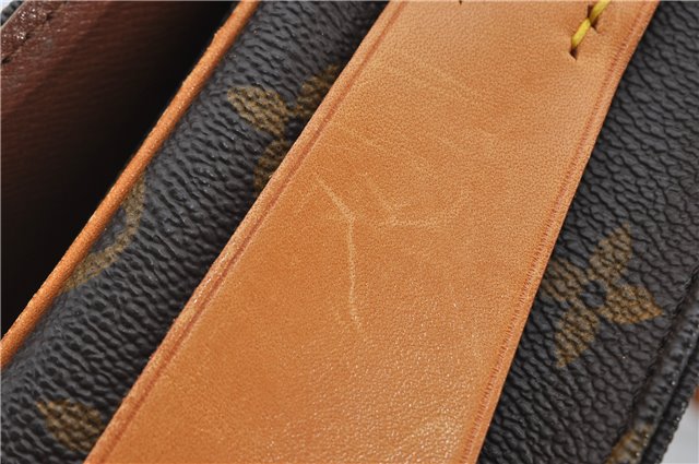 Authentic Louis Vuitton Monogram Cartouchiere MM M51253 Shoulder Cross Bag 1738F