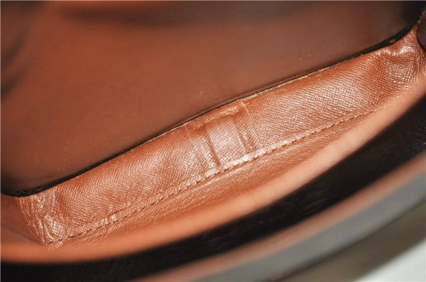 Authentic Louis Vuitton Monogram Cartouchiere MM M51253 Shoulder Cross Bag 1738F