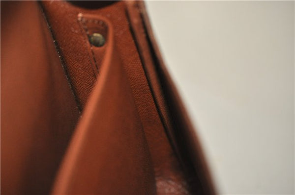 Authentic Louis Vuitton Monogram Cartouchiere MM M51253 Shoulder Cross Bag 1738F