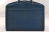 Authentic Louis Vuitton Epi Riviera Hand Bag Blue M48185 LV 1738I
